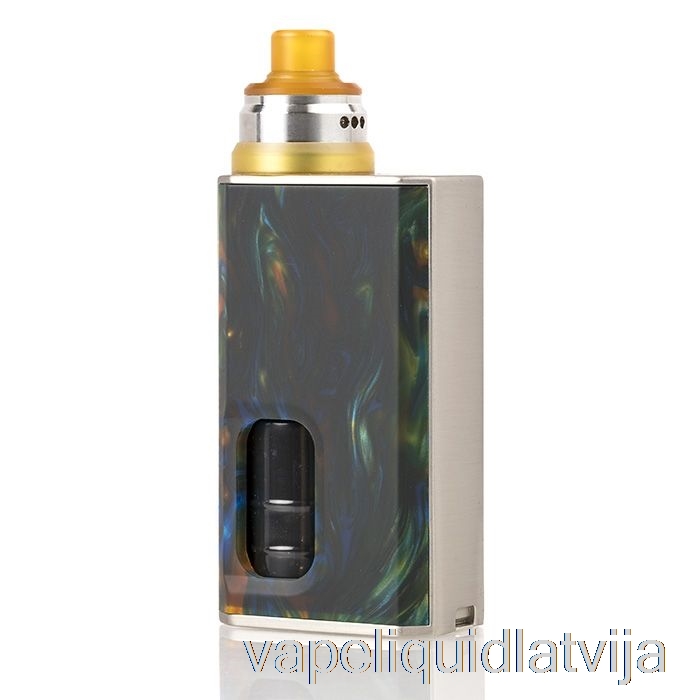 Wismec Luxotic Bf 100w Starta Komplekts Virpuļots Metāla Sveķu / Sudraba Rāmja Vape šķidrums